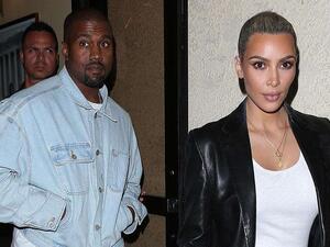 كيم كارداشيان وزوجها كاني ويست