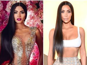 إحدى شبيهات كيم كارداشيان تفوز بلقب ملكة جمال فنزويلا