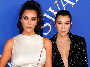 كورتني وكيم كارداشيان 