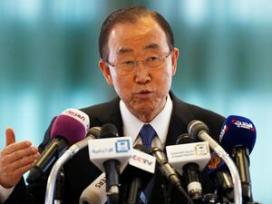 الامين العام للامم المتحدة بان كي مون