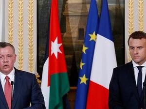 قضية القدس تتصدر أجندة لقاء ماكرون والملك عبد الله الثاني في باريس
