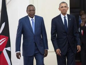 محادثات مع الرئيس الكيني ونائبه المثير للجدل