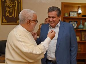 توتر بين أخنوش وبن كيران
