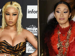 نيكي ميناج وكاردي بي