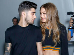 جيجي حديد وزين مالك