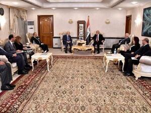 The two parties discussed, in the presence of Iraqi Ambassador to Jordan Safia Al-Souhail, the importance of cooperation and joint coordination in the best interests of both countries.