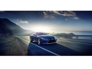 Lexus LC 500h.