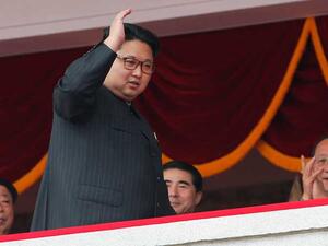  الزعيم الكوري الشمالي كيم جونغ-اون