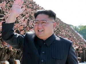  الزعيم الكوري الشمالي كيم جونغ 