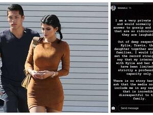 كايلي جينر مع حارسها الشخصي تيم تشانغ