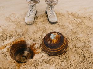 Egypt is one of the world's most contaminated countries for landmines and unexploded war remnants. (Shutterstock)