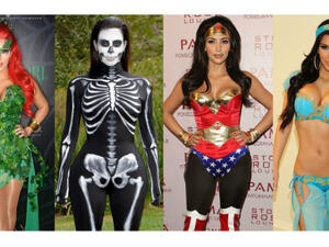 كيم كارداشيان في الهالوين