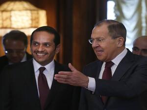 وزير خارجية قطر يجتمع مع لافروف في موسكو السبت المقبل