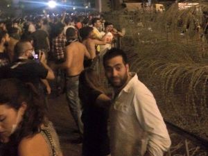 صورة وزعها نشطاء على الفيس بوك 