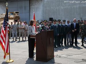 هبة عسكرية أمريكية للقوات اللبنانية تتجاوز 100 مليون دولار 
