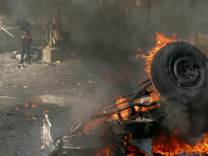 وصل حوالى 5562 شاحنة تحمل مساعدة انسانية الى غزة خلال الحرب