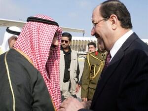 المالكي مستقبلا نظيره الكويتي 