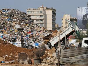 Lebanon's environmentalists have long argued against the export of the country's waste for ethical reasons. (AFP/Joseph Eid) Lebanon's environmentalists have long argued against the export of the country's waste for ethical reasons. (AFP/Joseph Eid)