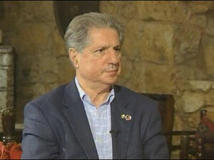 رئيس حزب الكتائب الرئيس اللبناني السابق أمين الجميل