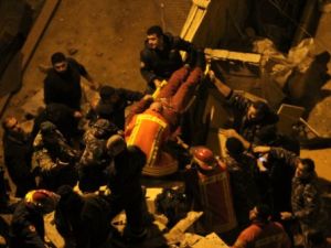 سحب 11 جثة و11 جريحا لبنانيا واجنبيا من تحت انقاض المبنى