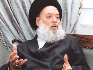 المرجع الشيعي اللبناني الراحل اية الله محمد حسين فضل الله