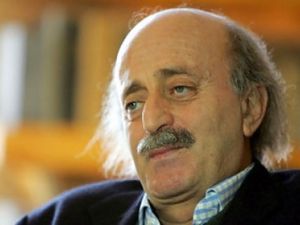 رئيس الحزب التقدمي الاشتراكي والزعيم الدرزي الأبرز في لبنان النائب وليد جنبلاط 