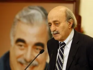 النائب اللبناني والزعيم الدرزي وليد جنبلاط
