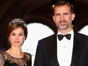 الملك فيليب والملكة ليتيزيا