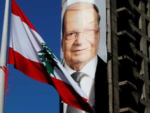 الزعيم المسيحي ميشال عون