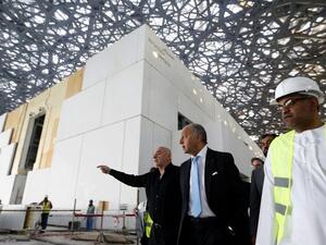 The museum is set to open to the public on November 11. (Karim Sahib/ AFP) The museum is set to open to the public on November 11. (Karim Sahib/ AFP)