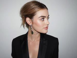 She's got an eye for style. (Source: Lucyhale / Instagram) 