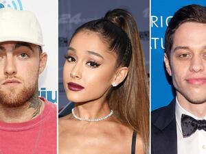 أريانا غراندي وماك ميلر وبيت ديفيدسون