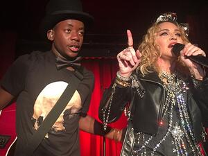 مادونا وابنها ديفيد