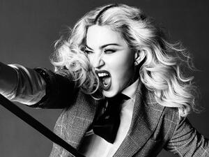 Madonna's unreleased recording were hacked and posted online. (That Grape Juice)