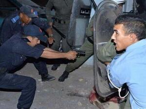 إشتباكات عنيفة في المغرب بين الشرطة 