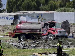 المكسيك: 24 قتيلا بانفجارات داخل مستودعات للألعاب النارية