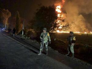 مقتل 73 شخصا بانفجار أنبوب وقود في المكسيك