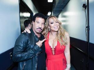 ماريا كيري مع ليونيل ريتشي