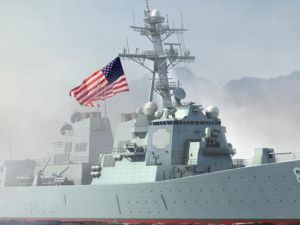 قال الرئيس دونالد ترامب في حسابه على تويتر إنه يصلي من أجل سلامة البحارة