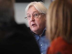 غوتيريش يبلغ مجلس الأمن قراره تعيين مارتن غريفيث مبعوثا خاصا إلى اليمن