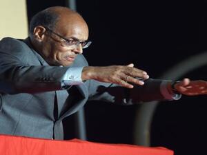  الرئيس التونسي السابق المنصف المرزوقي