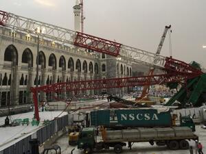 The Binladin Group has been suspended from taking on new contracts following a crane accident at Mecca's Grand Mosque in September. (AFP/File)