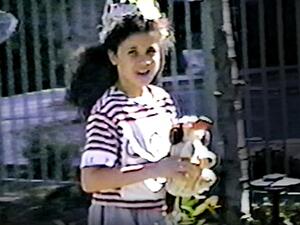 ميغان ماركل في عمر الطفولة