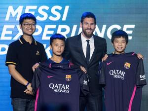 لاعب برشلونة ليونيل ميسي