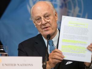 مبعوث الامم المتحدة الى سوريا ستافان دي ميستورا