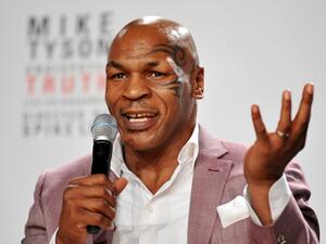 Tyson will reveal more details at an international press conference at the Burj Khalifa, Dubai, on May 4. (AFP/Stan Honda) Tyson will reveal more details at an international press conference at the Burj Khalifa, Dubai, on May 4. (AFP/Stan Honda)
