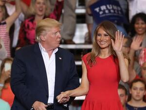 ميلانيا ودونالد ترامب