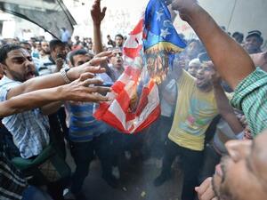 Violence flared in Egypt and Libya after a film clip was posted to the site YouTube, but they have refused to remove the clip, but have blocked access to it 