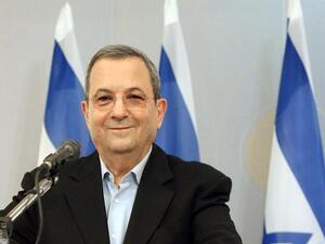 Outgoing Israeli Defense Minister, Ehud Barak.
