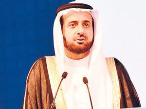 Commerce and Industry Minister Tawfiq Al-Rabiah speaks at the Forum for Indigenization of Electrical Equipment Industry in Riyadh.